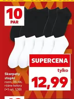 Kaufland Skarpety stopki 10-pak oferta