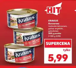 Kaufland Konserwa mielonka luksusowa Krakus oferta