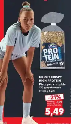 Kaufland Pieczywo chrupkie Crispy High Protein Melvit oferta
