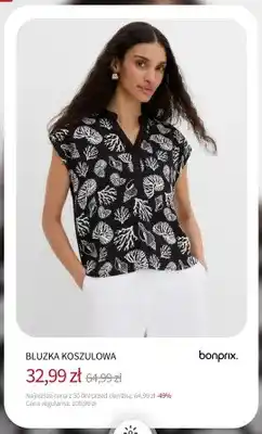BonPrix Bluzka koszulowa Bonprix oferta