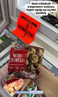 ALDI Mini chinkali wieprzowo-wołowe La Finesse oferta