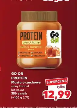 Kaufland Masło orzechowe Go On Protein słony karmel oferta