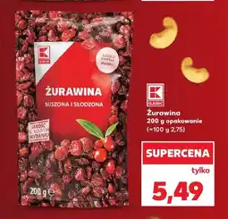 Kaufland Żurawina K-Classic oferta