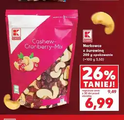 Kaufland Nerkowce z żurawiną K-Classic oferta