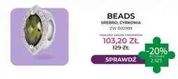 Briju Beads srebro cyrkonia ZW-002989 Briju oferta