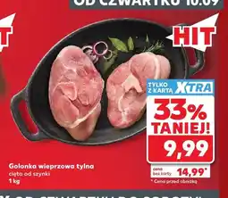 Kaufland Golonka wieprzowa tylna cięta od szynki oferta