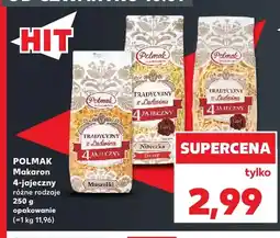 Kaufland Makaron 4-jajeczny muszelki Polmak oferta
