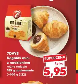 Kaufland Rogaliki mini z nadzieniem 7Days oferta