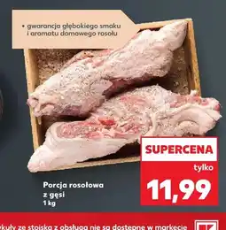 Kaufland Porcja rosołowa z gęsi oferta
