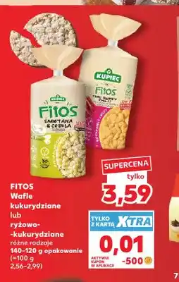 Kaufland Wafle kukurydziane Fitos oferta
