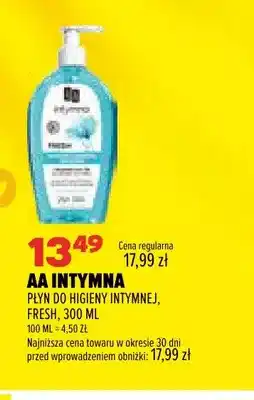 Drogerie Natura Płyn do higieny intymnej AA Intymna Fresh oferta