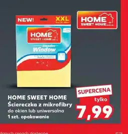 Kaufland Ściereczka z mikrofibry do okien Home Sweet oferta