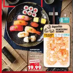Kaufland Krewetki białe gotowane SuperFish oferta