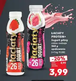 Kaufland Jogurt pitny Łaciate Protein+ oferta