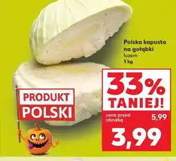 Kaufland Kapusta polska na gołąbki oferta