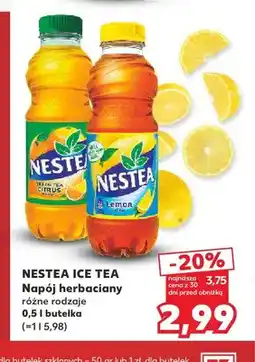Kaufland Napój herbaciany Nestea Ice Tea Green Tea Citrus oferta