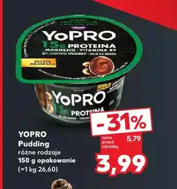 Kaufland Pudding YoPro oferta