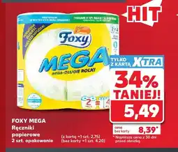 Kaufland Ręczniki papierowe Foxy Mega 2-pak oferta
