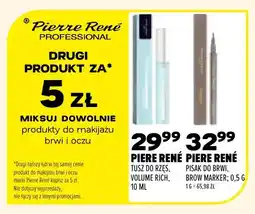 Drogerie Natura Tusz do rzęs Volume Rich Pierre René oferta