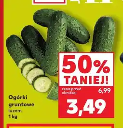 Kaufland Ogórki gruntowe oferta