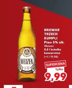 Kaufland Piwo Weizen Browar Trzech Kumpli oferta