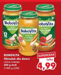 Kaufland Obiadek dla dzieci risotto z indykiem BoboVita oferta