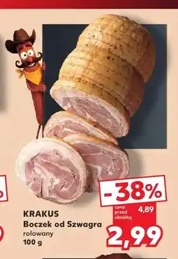Kaufland Boczek od Szwagra rolowany Krakus oferta