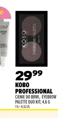 Drogerie Natura Cienie do brwi Eyebrow Palette Duo Kit Kobo Professional oferta