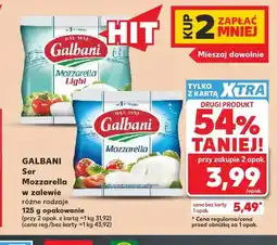 Kaufland Ser mozzarella w zalewie Galbani oferta