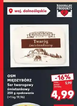 Kaufland Ser twarogowy śmietankowy OSM Międzybórz oferta