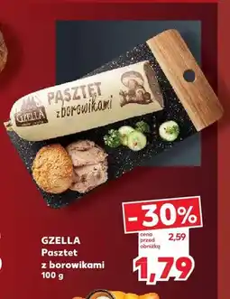 Kaufland Pasztet z borowikami Gzella oferta