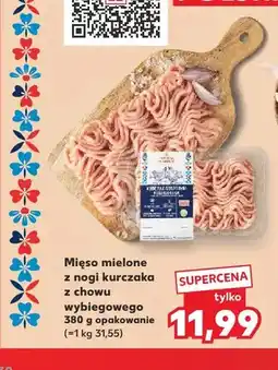 Kaufland Mięso mielone z nogi kurczaka z chowu wybiegowego Kurczak Gospodyni oferta