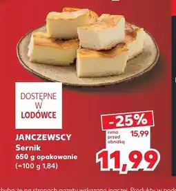 Kaufland Sernik Janczewscy oferta