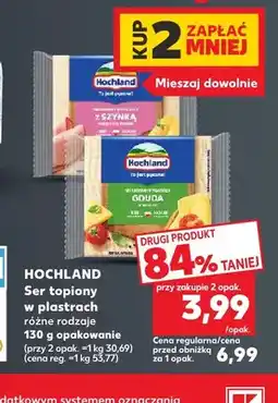 Kaufland Ser topiony w plastrach Hochland oferta