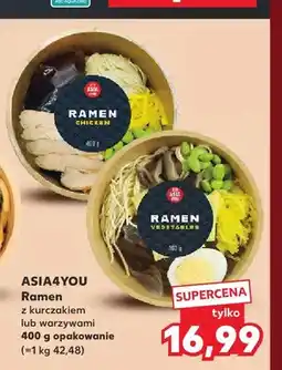 Kaufland Ramen z kurczakiem Asia4You oferta
