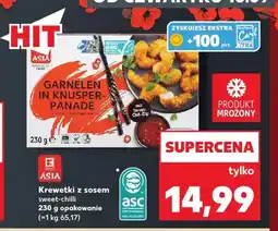 Kaufland Krewetki z sosem sweet-chilli Asia oferta