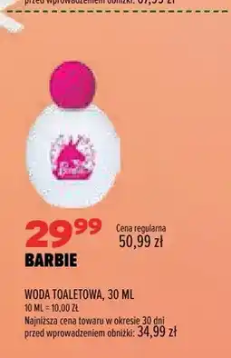Drogerie Natura Woda toaletowa Barbie oferta