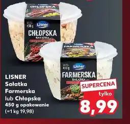 Kaufland Sałatka Farmerska Lisner oferta