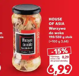 Kaufland Warzywa do woka House of Asia oferta