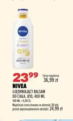 Drogerie Natura Ujędrniający balsam do ciała Q10 Nivea oferta