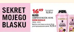 Drogerie Natura Szampon do włosów Gliss oferta