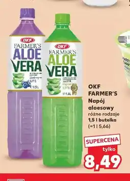 Kaufland Napój aloesowy blueberry lite OKF Farmer's oferta