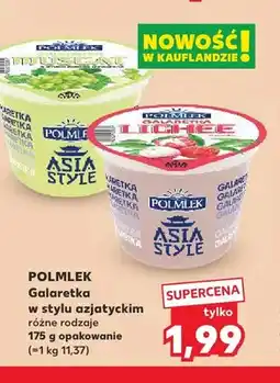 Kaufland Galaretka w stylu azjatyckim muscat Polmlek oferta