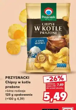Kaufland Chipsy w kotle prażone Przysnacki oferta