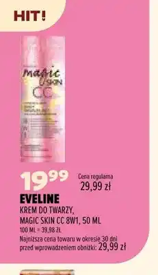 Drogerie Natura Krem do twarzy Magic Skin CC 8w1 Eveline oferta