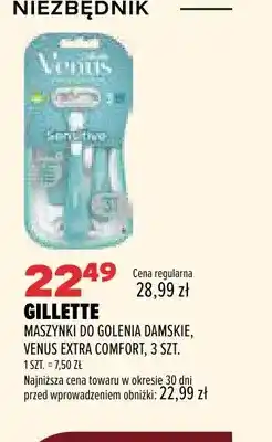 Drogerie Natura Maszynki do golenia damskie Venus Extra Comfort Gillette oferta