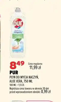 Drogerie Natura Płyn do mycia naczyń Aloe Vera Pur oferta