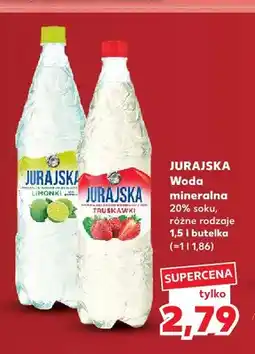 Kaufland Woda mineralna 20% soku Jurajska limonka oferta