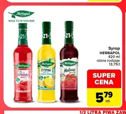 Carrefour Syrop Herbapol malina oferta