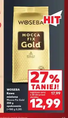 Kaufland Kawa mielona Woseba Mocca Fix Gold oferta